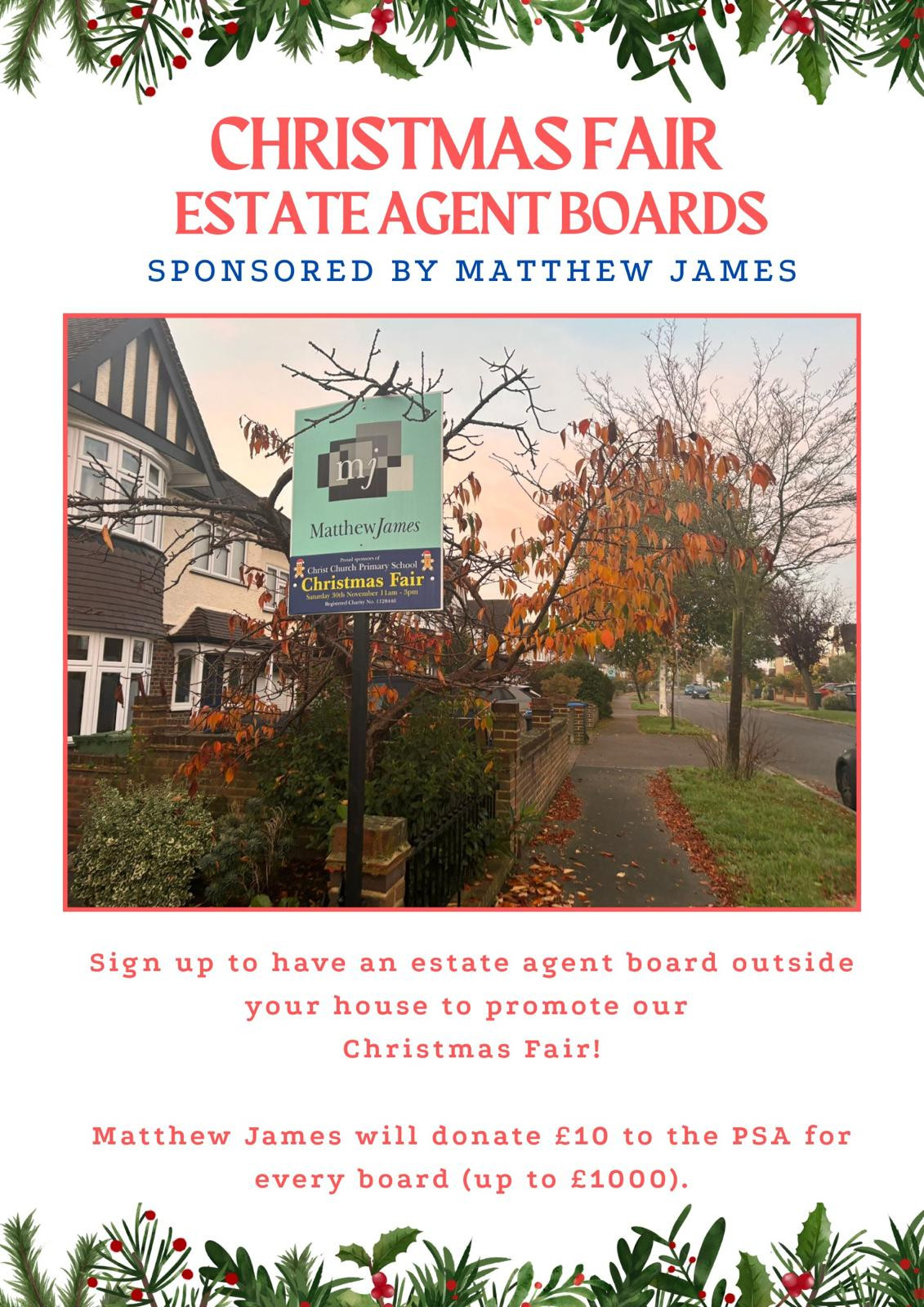 Christmas Fair Boards